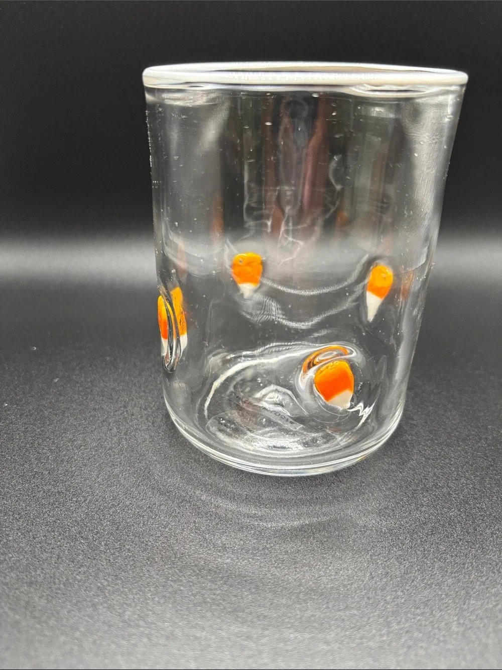 NEW Anthropologie Candy Corn Icon Juice Glass